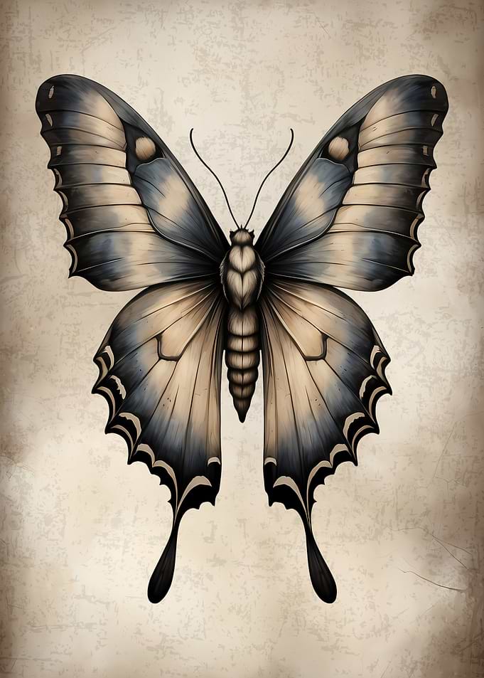 gothic moth