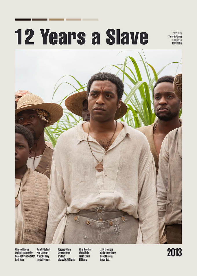 12 Years a Slave Movie Poster