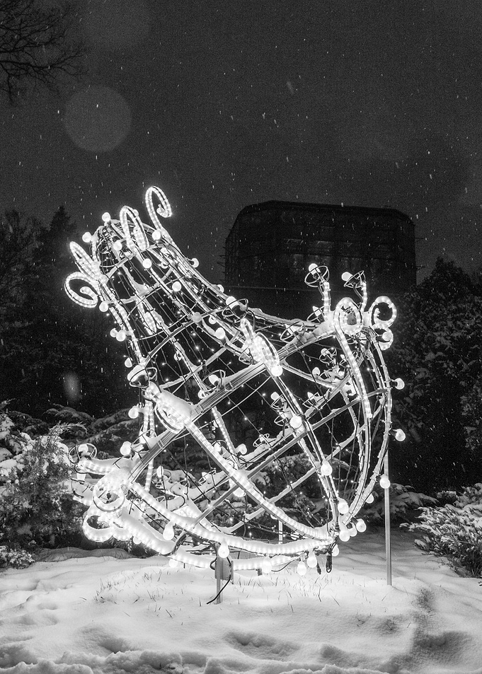 Snowy Light Art
