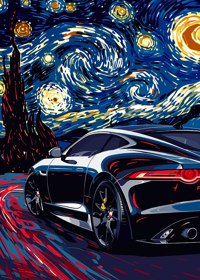 Starry Night Car