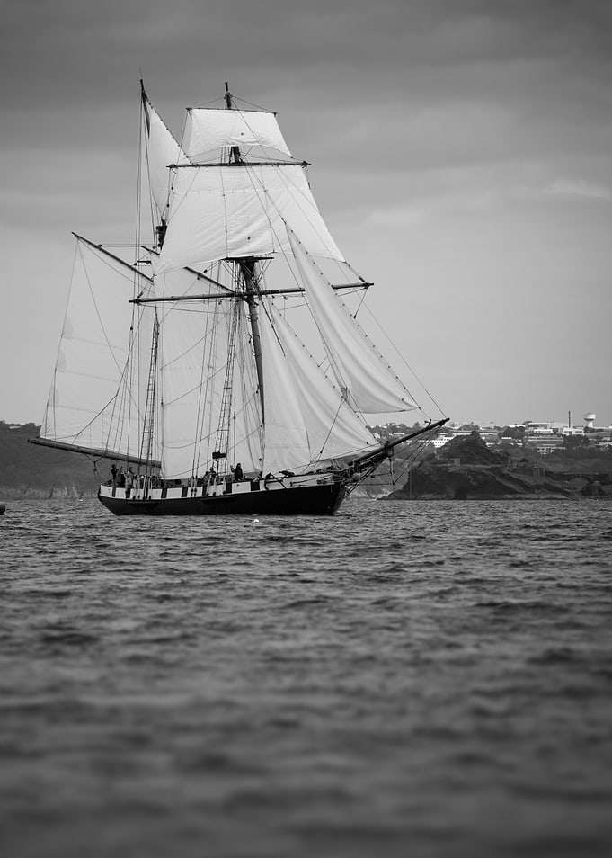 Sailing Ship on the Water