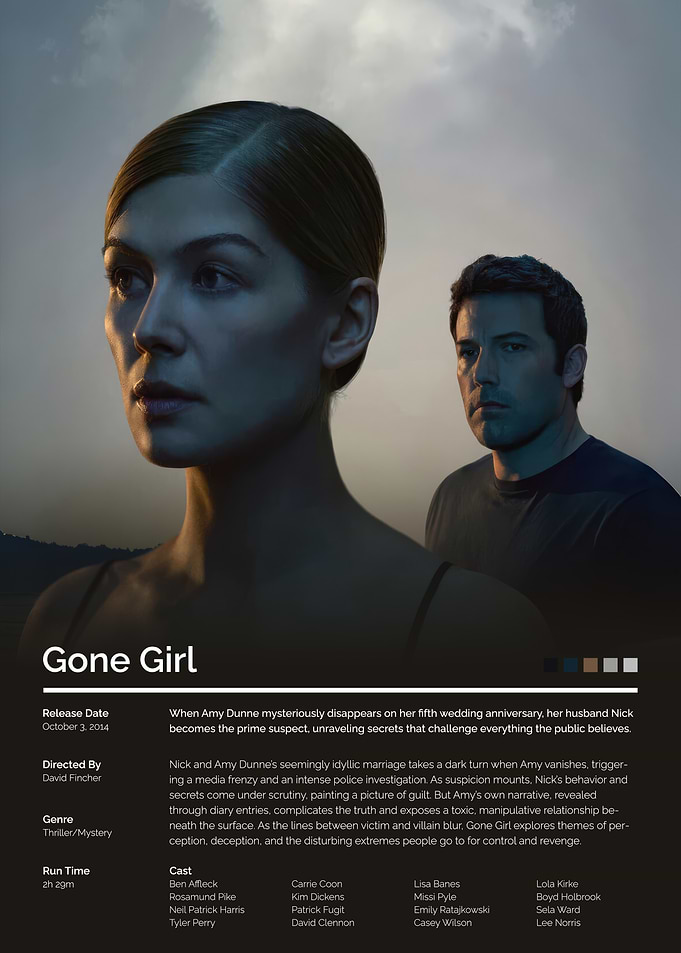 Gone Girl Movie Poster