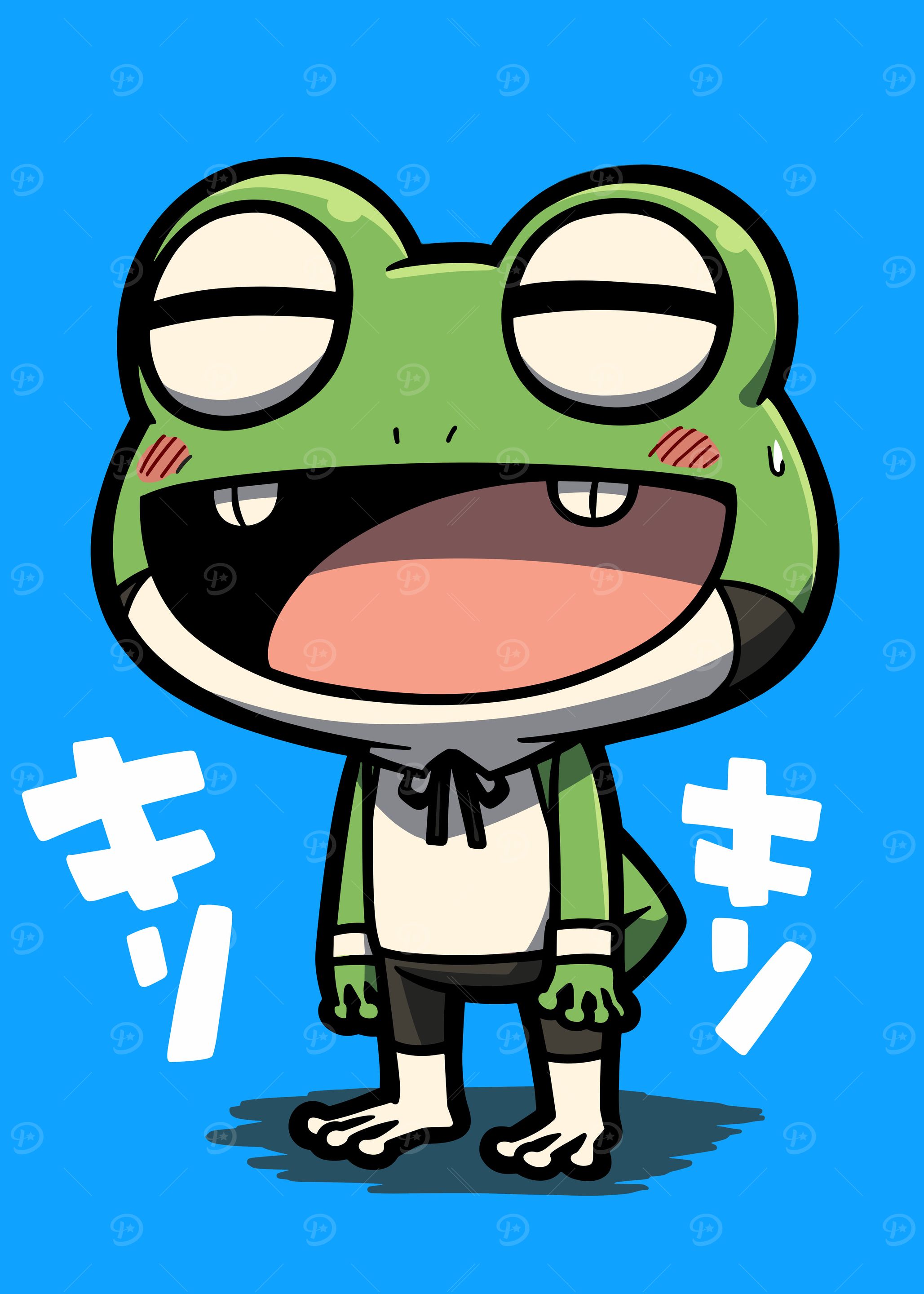 Cute Frog Character