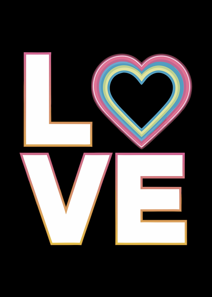 Love Heart Graphic