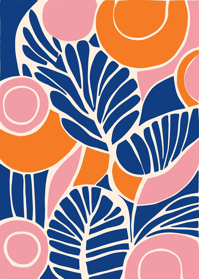 Abstract Floral Pattern