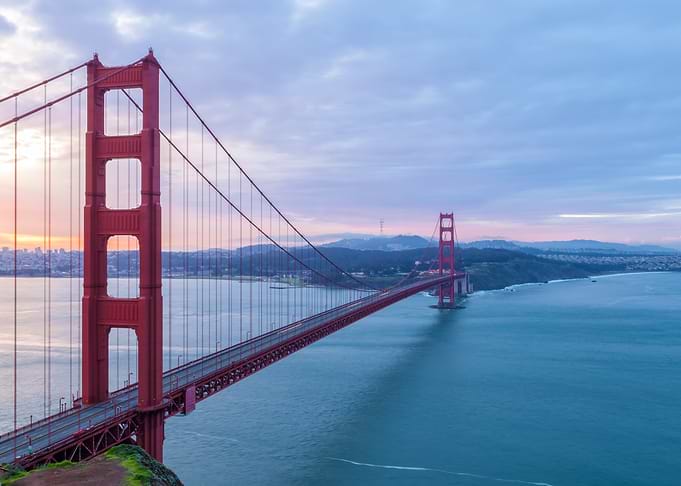 Golden Gate Bridge Sunrise