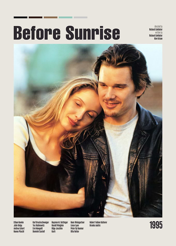 Before Sunrise Movie Poster
