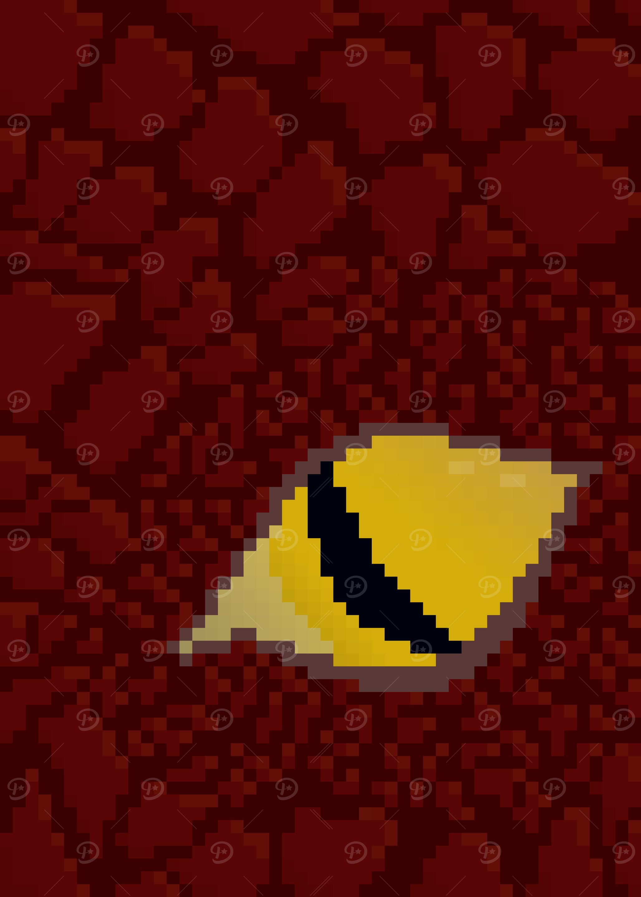 Pixelated Dragon Eye