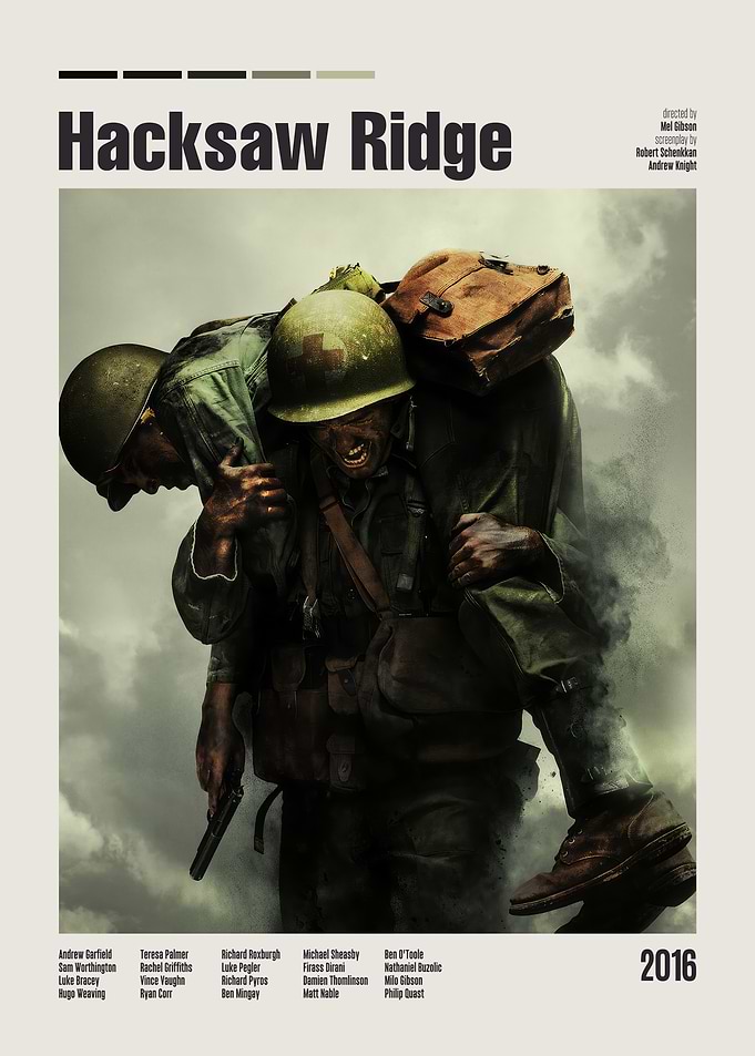 Hacksaw Ridge Movie Poster