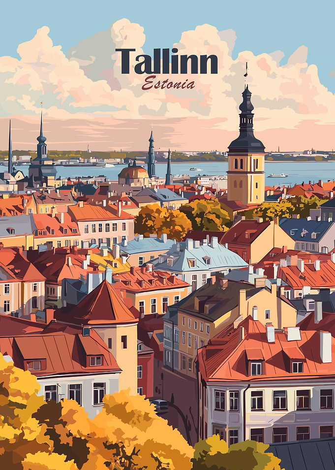 Tallinn Cityscape