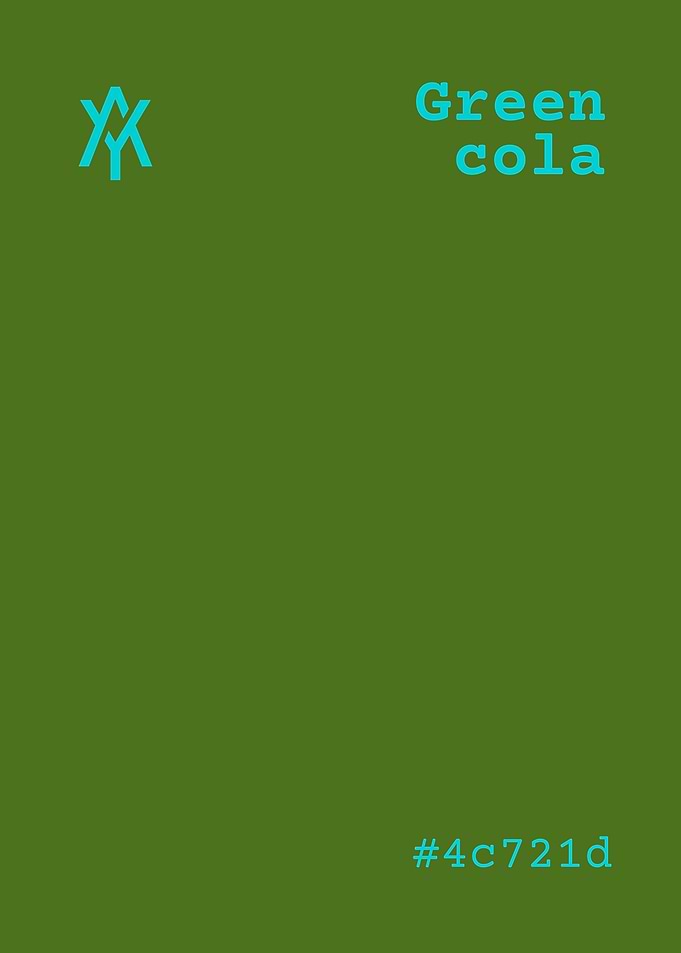 Green Cola Color Palette
