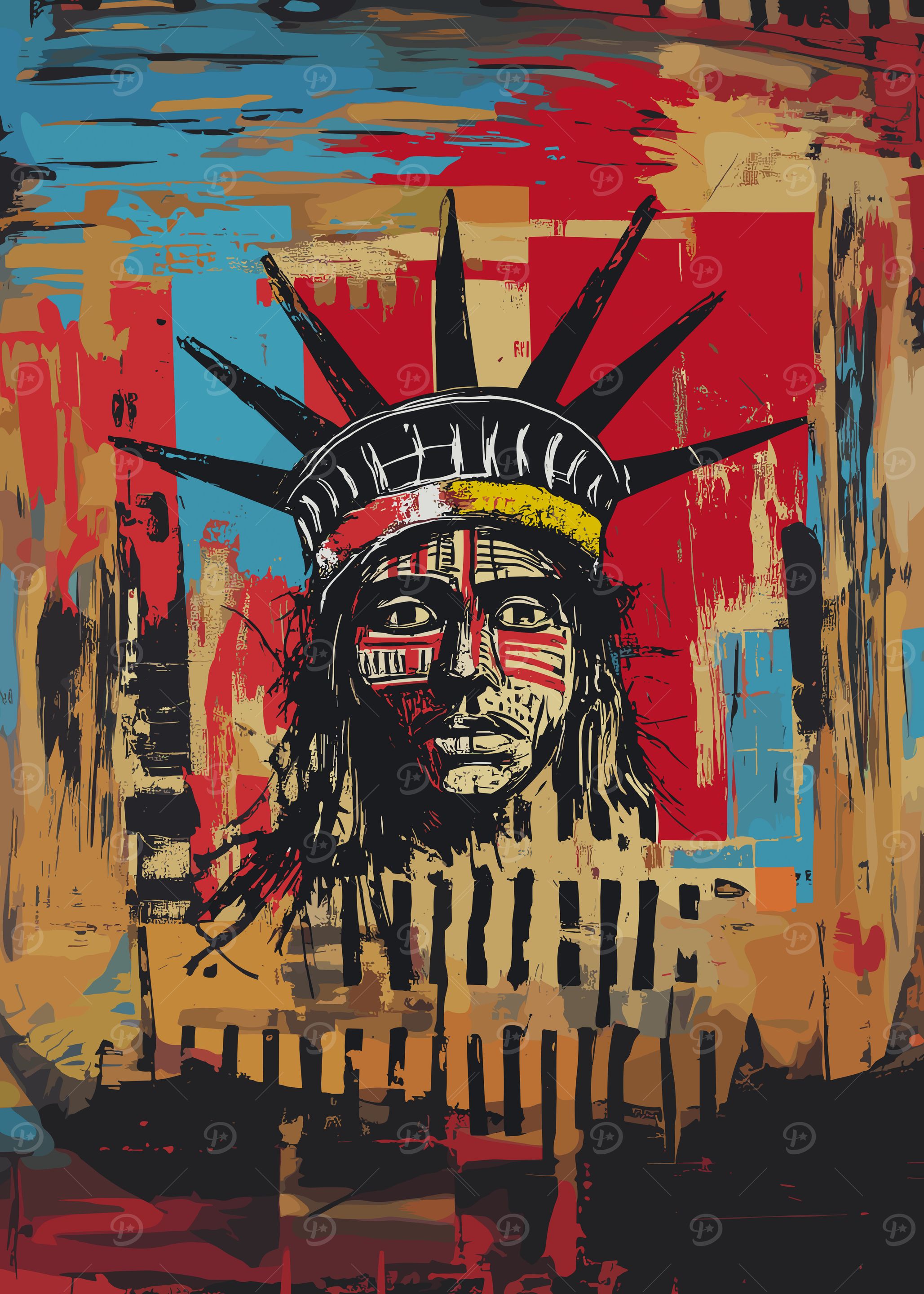 Native American Statue of Liberty