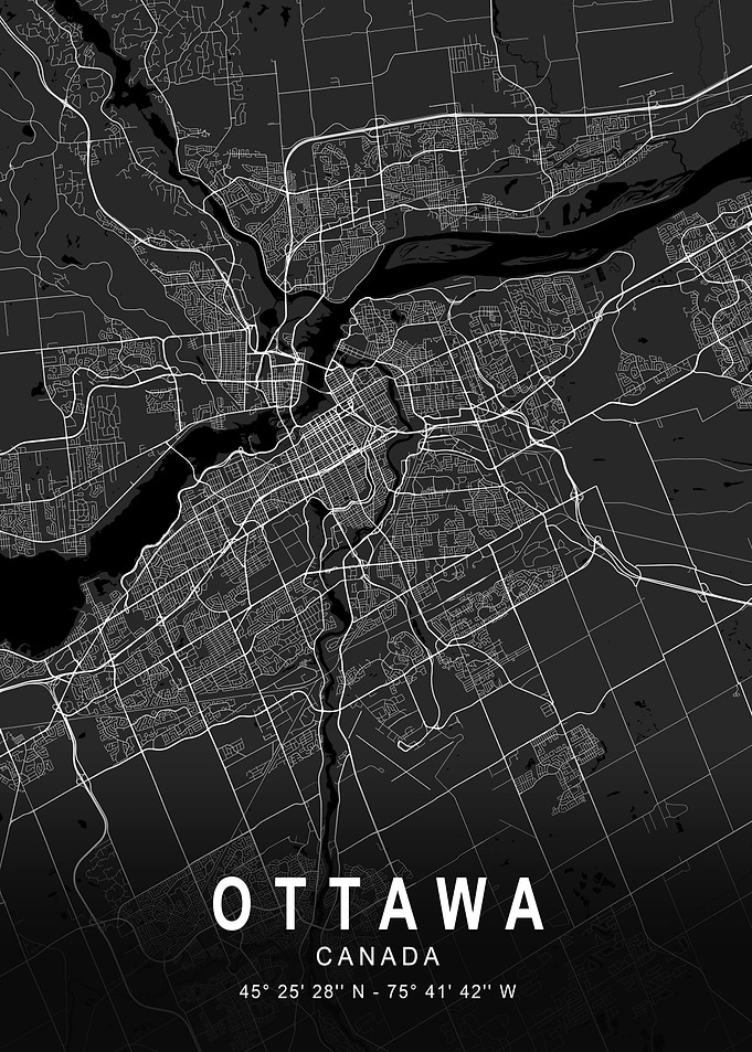 Ottawa Dark Map