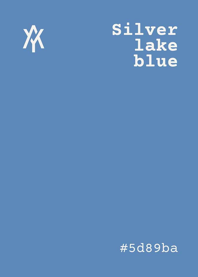Silver Lake Blue Color Palette
