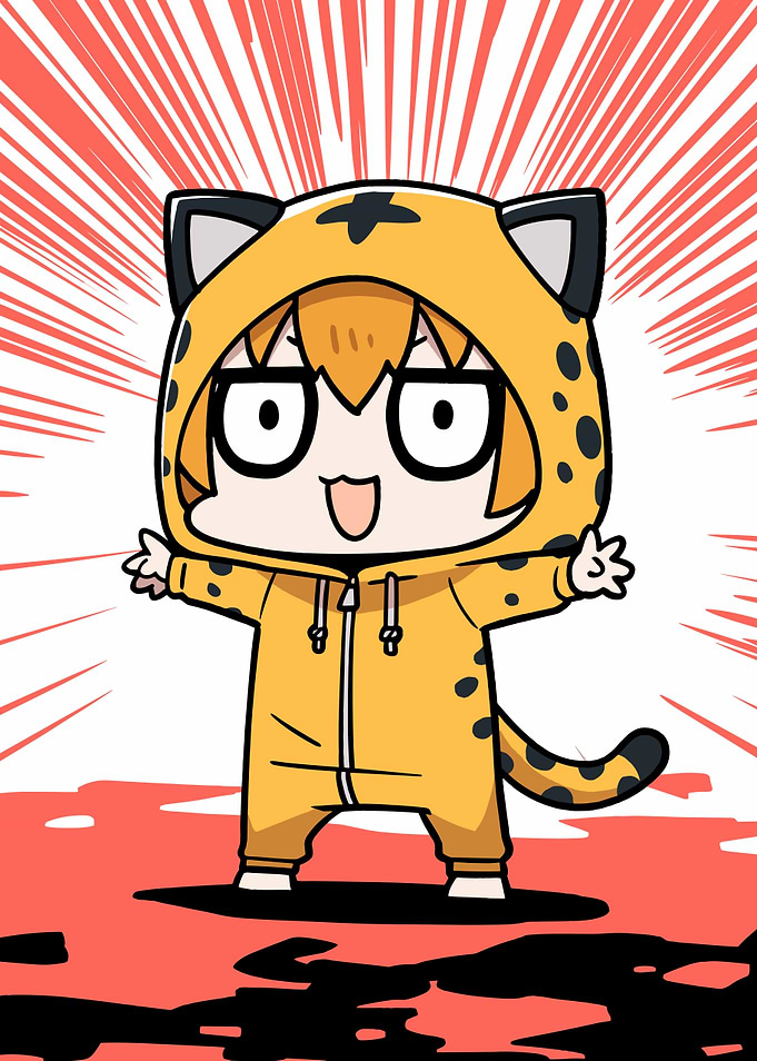 Cheetah Girl Anime