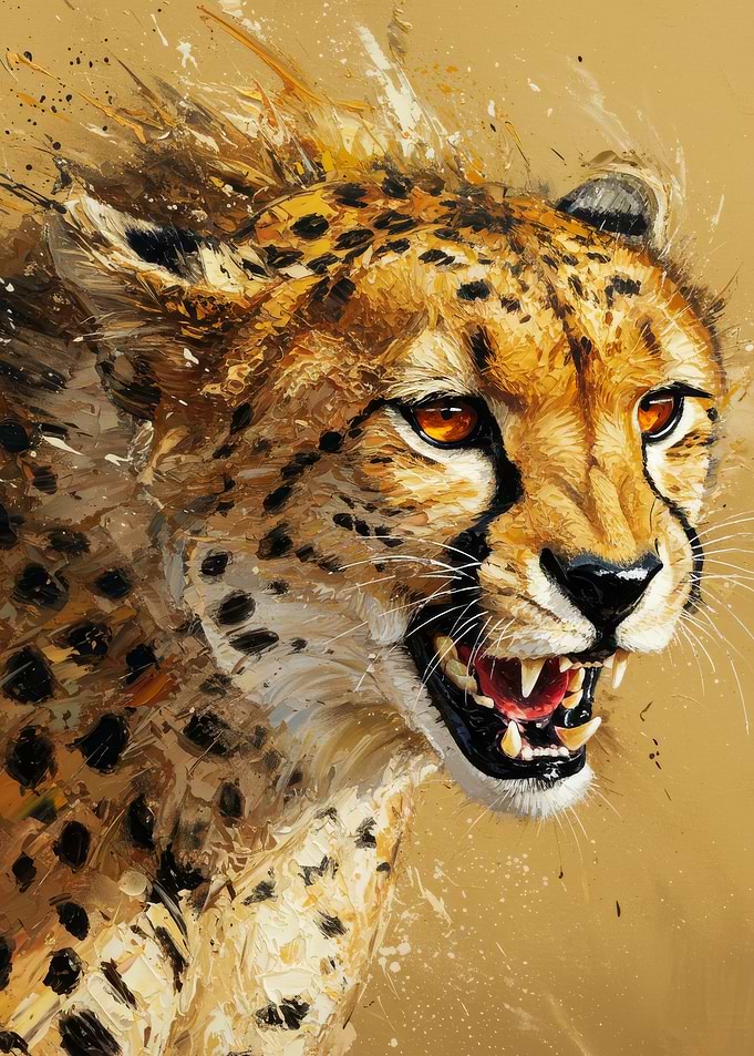 Cheetah Portrait