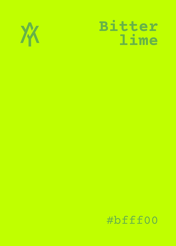 Bitter Lime Color Code