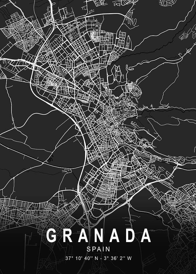 Granada Dark Map