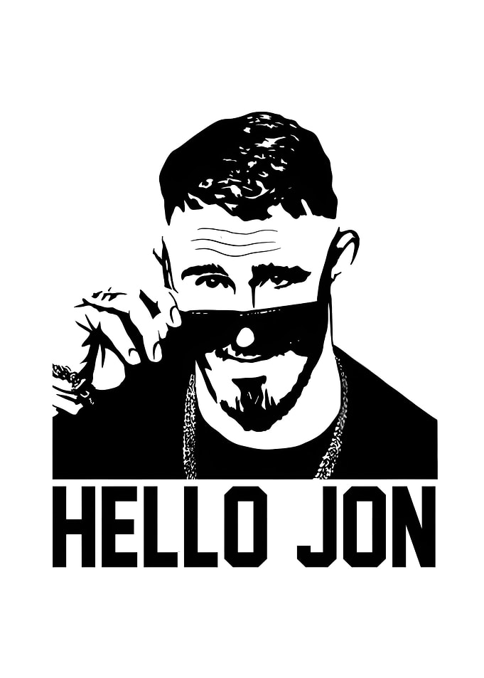 Tom Aspinall 'Hello Jon' UFC Poster