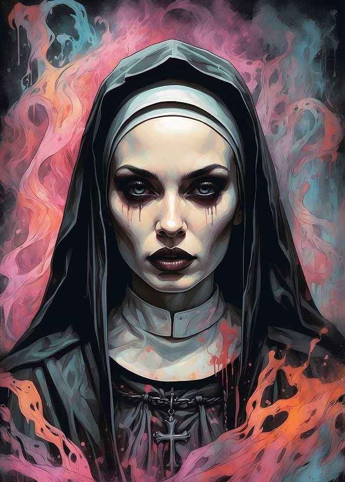 gothic nun