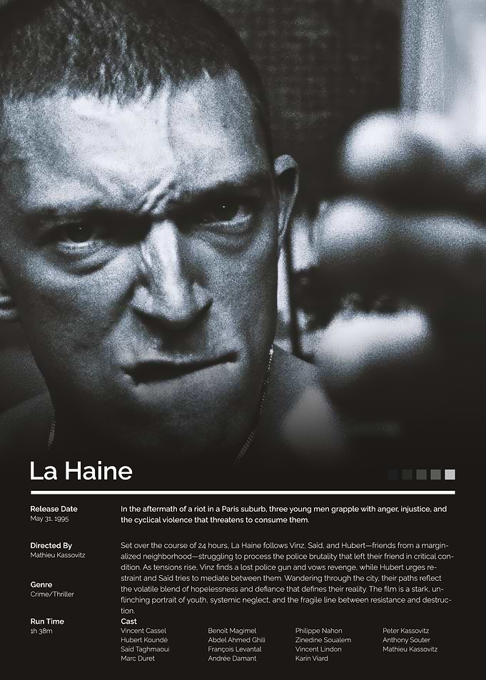 La Haine Movie Poster