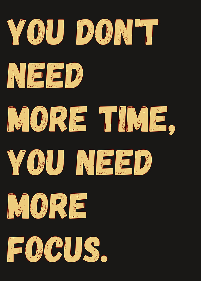 Focus Quote