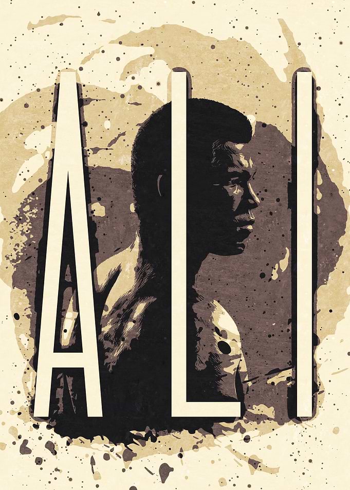 Muhammad Ali Boxing Poster