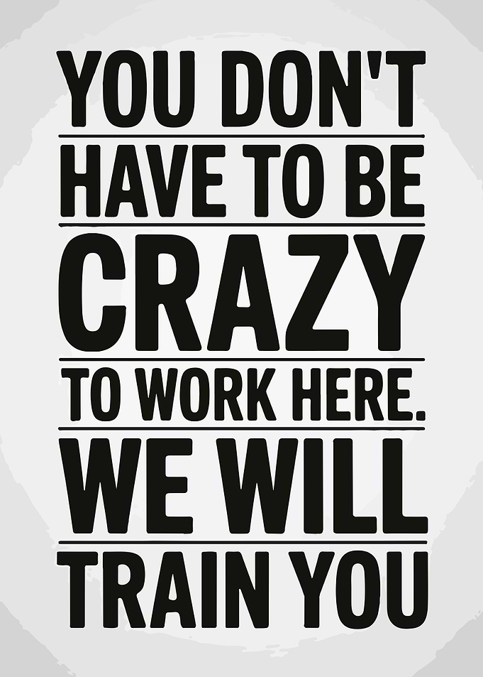 You Don't Have To Be Crazy