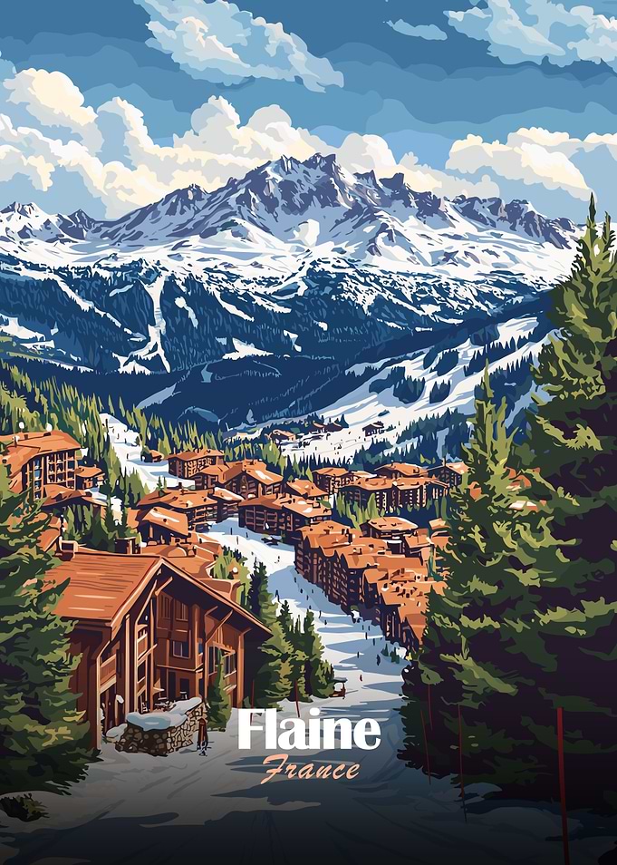 Flaine, France Ski Resort