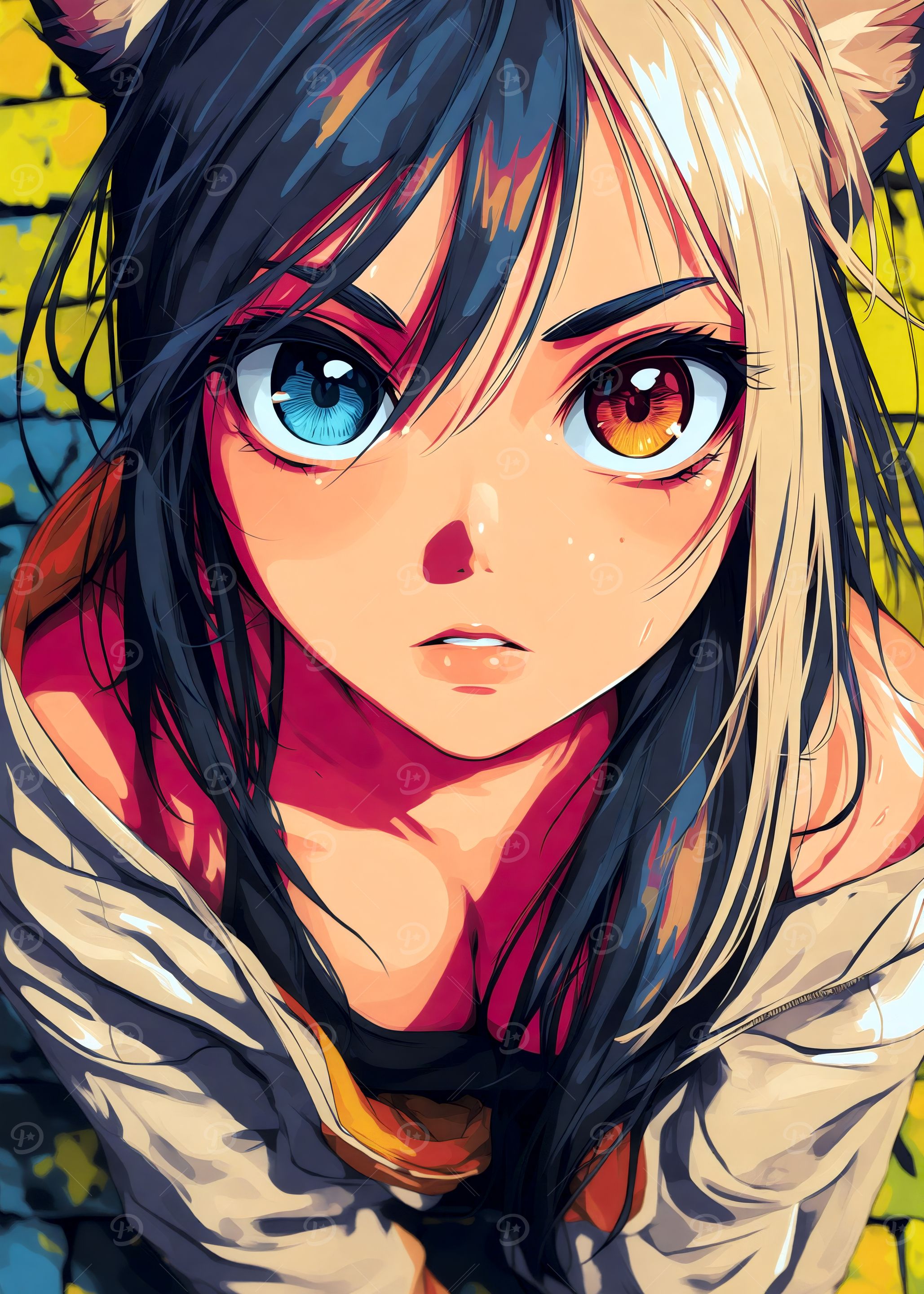 Heterochromia Anime Girl