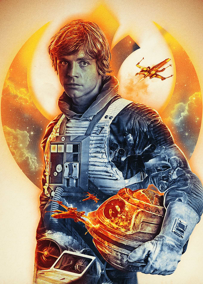 Luke Skywalker's X-wing Starfighter