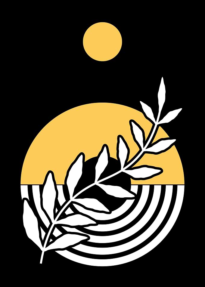 Minimalist Branch Art