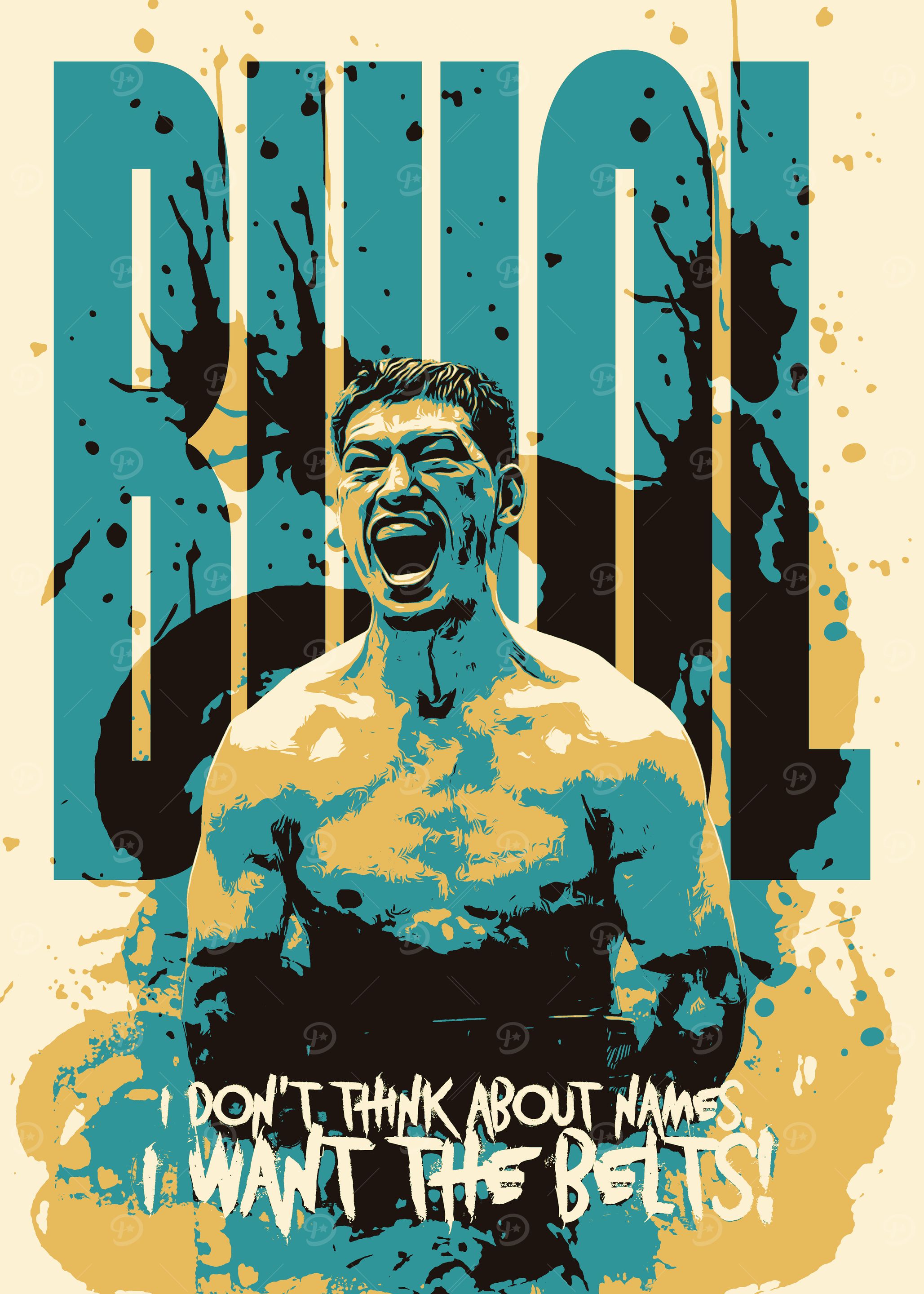 Dmitry Bivol Boxer Poster