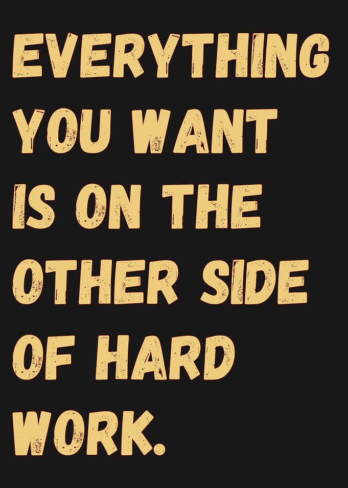 Hard Work Motivation Quote