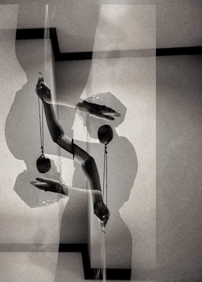Double Exposure Portrait