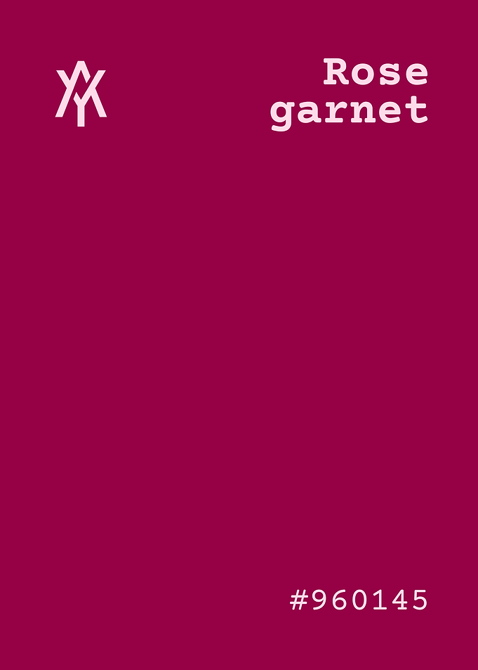 Rose Garnet Color Palette