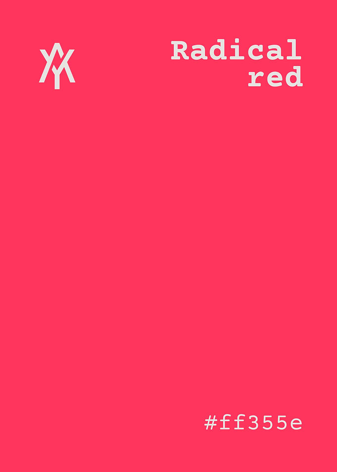 Radical Red Color Palette
