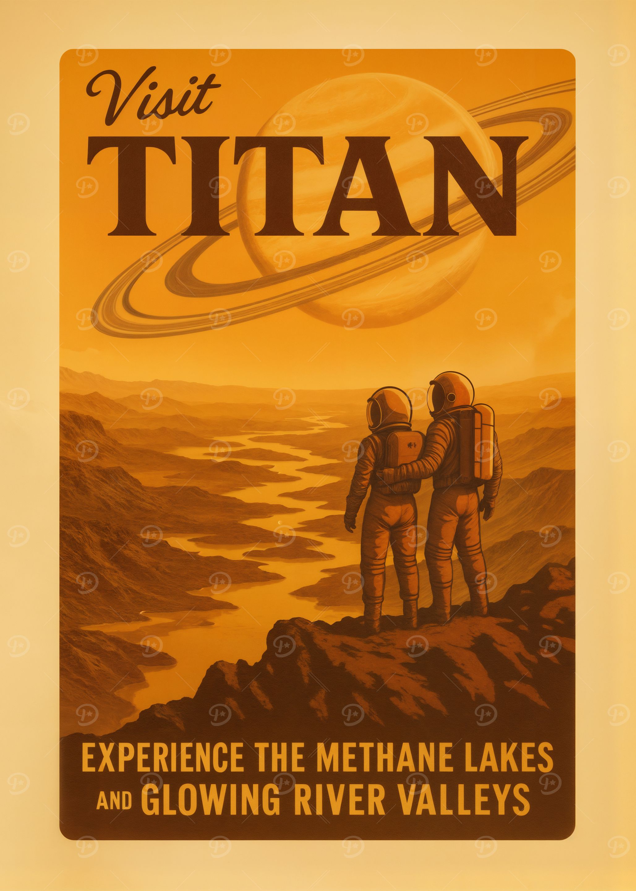 Visit Titan Poster