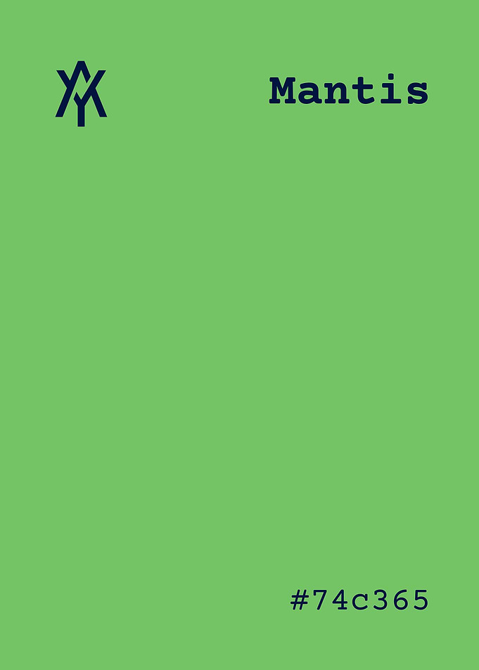 Mantis Green Color Palette