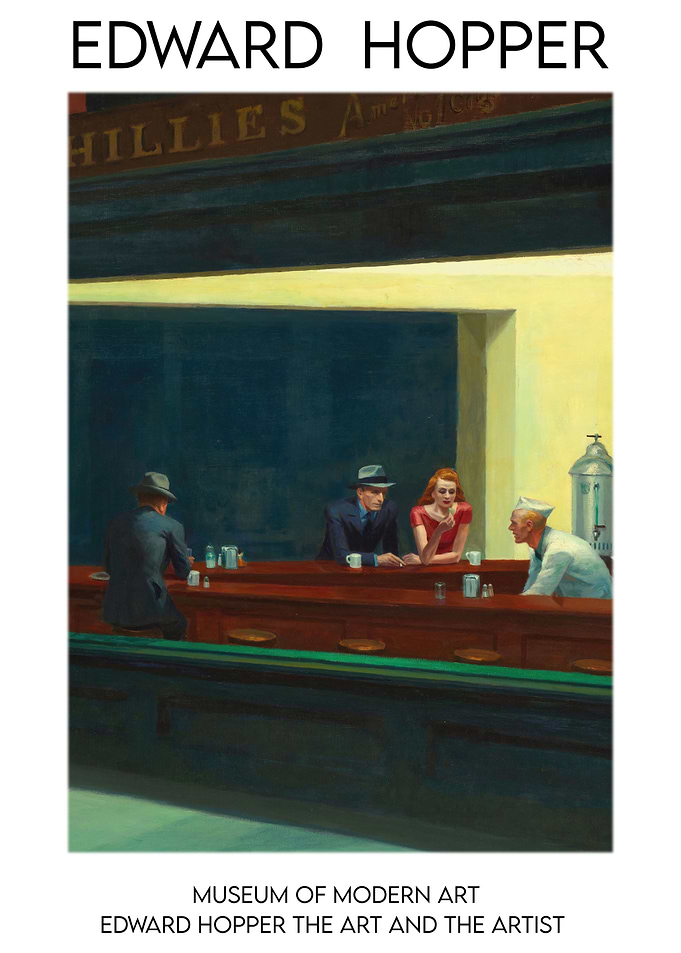 Nighthawks by Edward Hopper