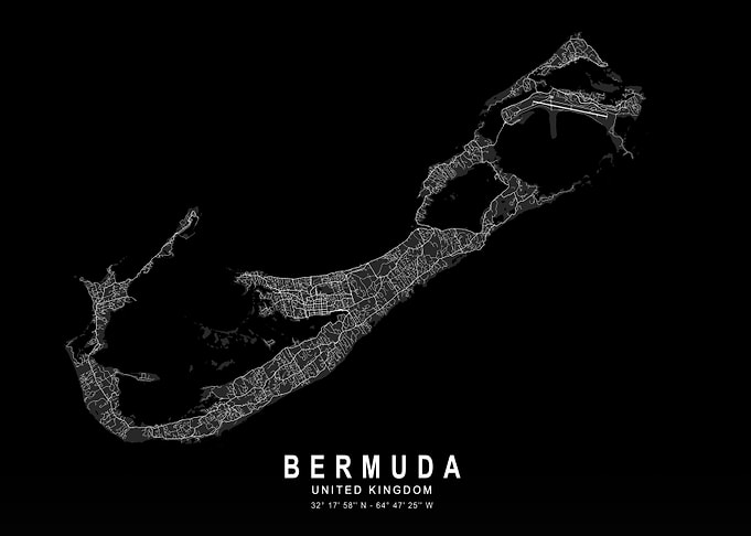 Bermuda Dark Island Map