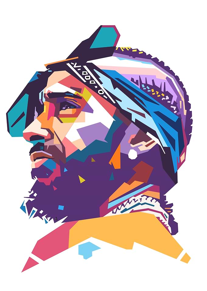 Nipsey Huslle Pop Art Portrait