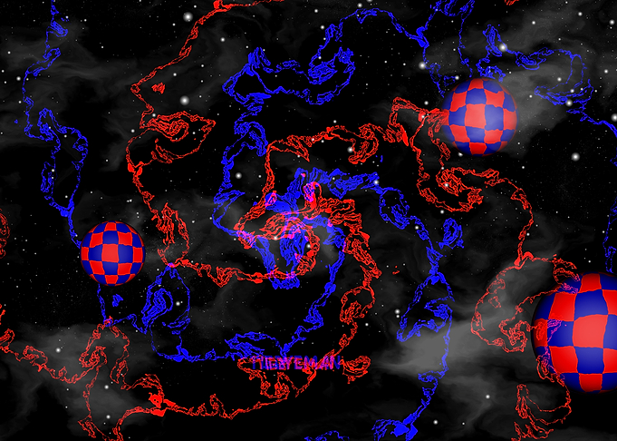 'Depth' Fractal Space Art