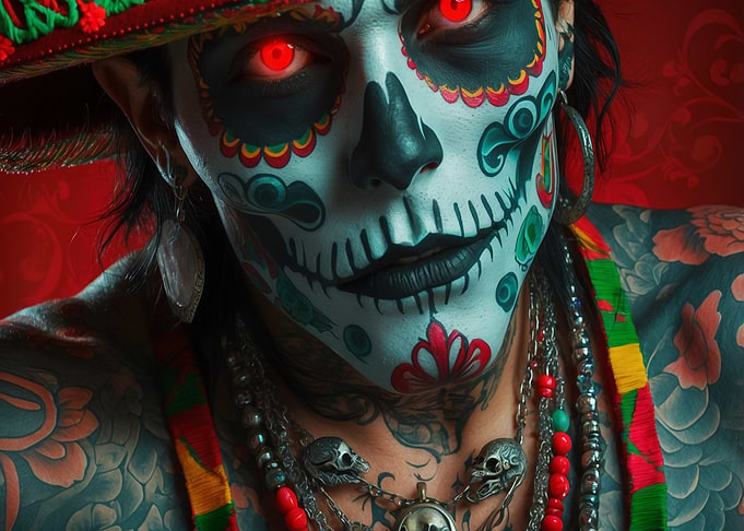 Sugar Skull Makeup
