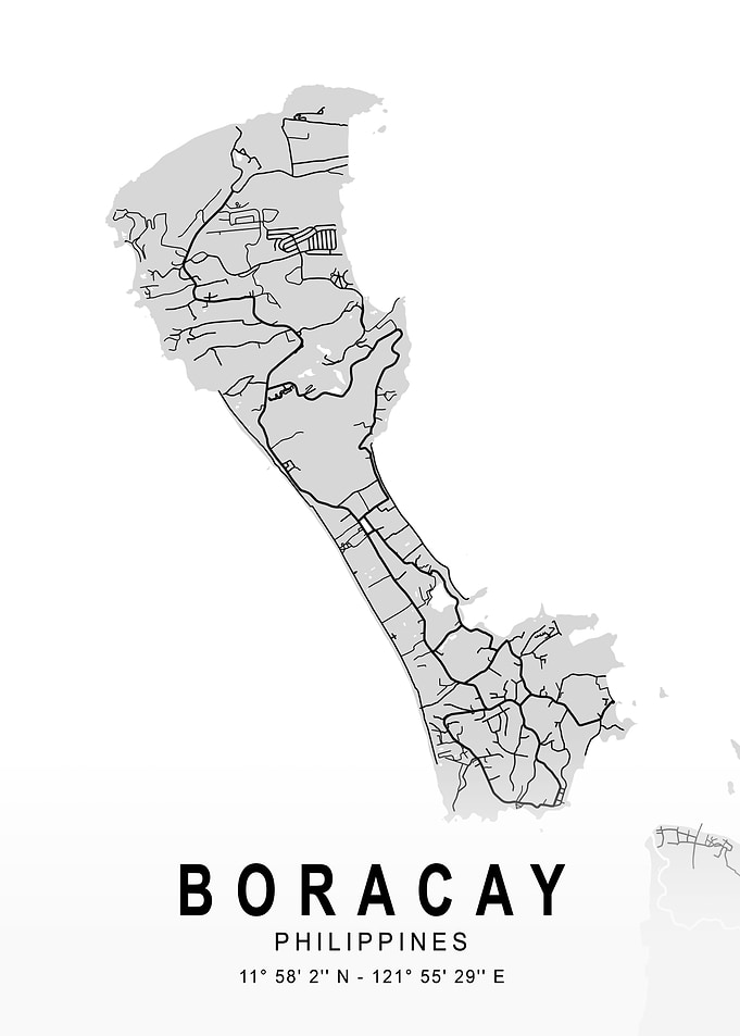 Boracay Light Island Map