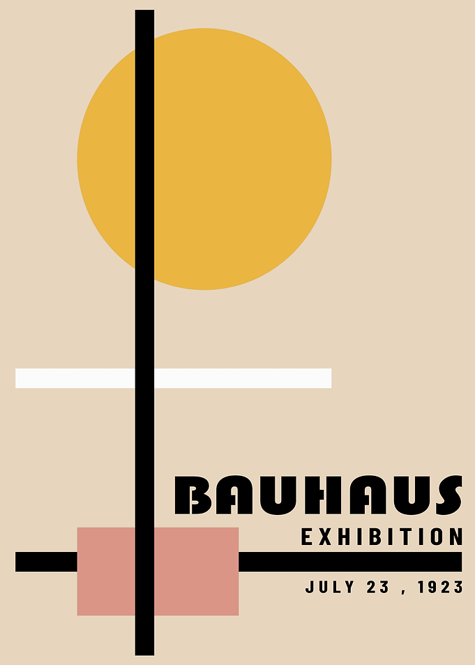 Bauhaus Exhibition Poster