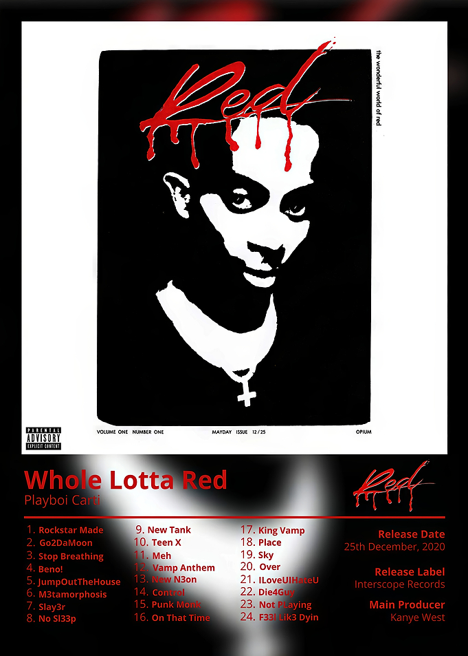 Whole Lotta Red Album Cover