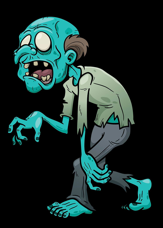 Cartoon Zombie Illustration
