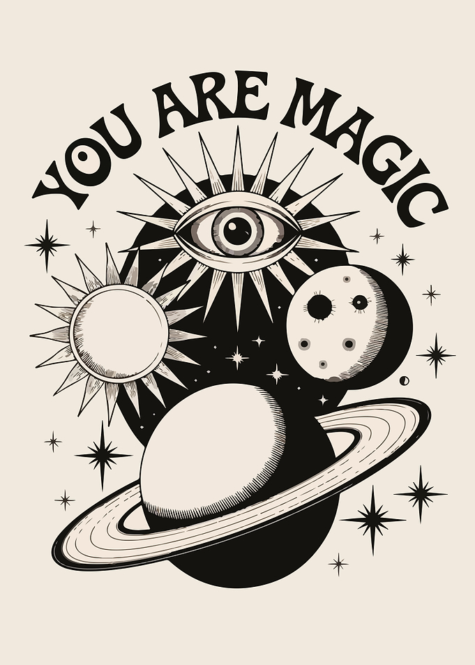 You Are Magic Celestial Print
