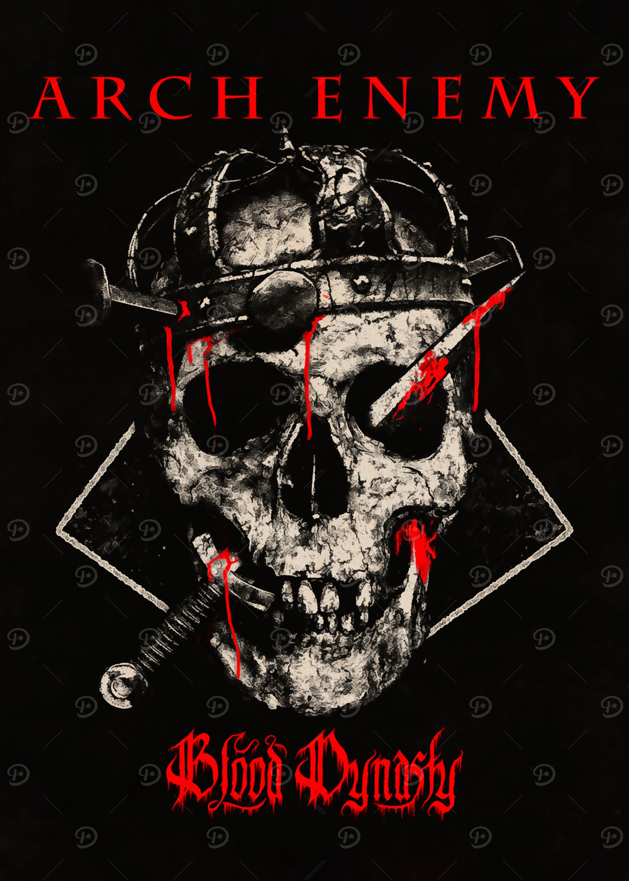 Arch Enemy Blood Dynasty Skull